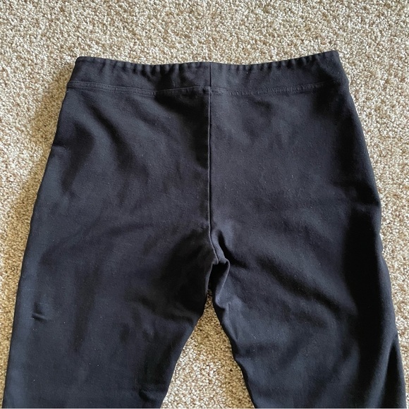 🚨BCBGMaxAzria Seamed Pull On Pants Jeggings Women’s Large Petite Black Comfort - Picture 8 of 12